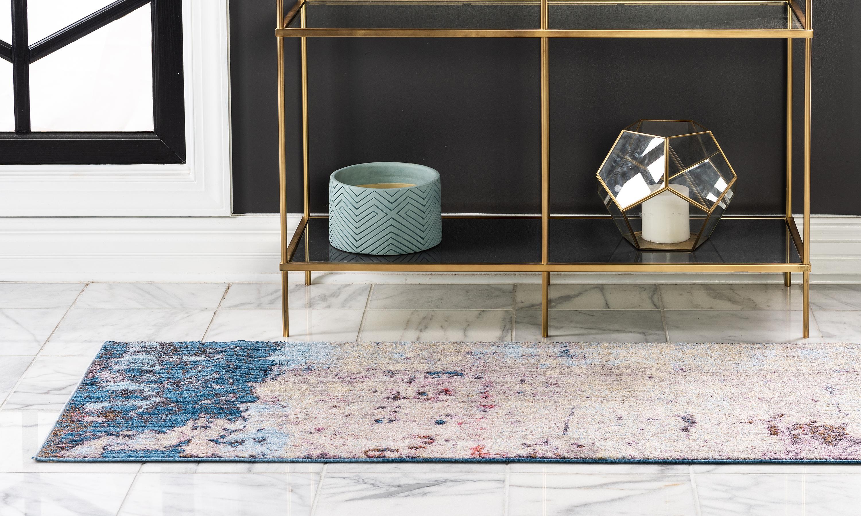 Deon - Blue Gray Area Rug