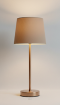 Brushed Metal Table Lamp